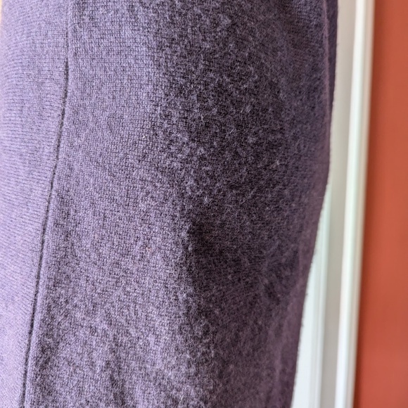 Aritzia Babaton merino-cashmere sweater dress, purple, size xs - Picture 11 of 12